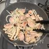 ルウ不要！鶏肉とさつまいもの米粉クリームシチューの工程1