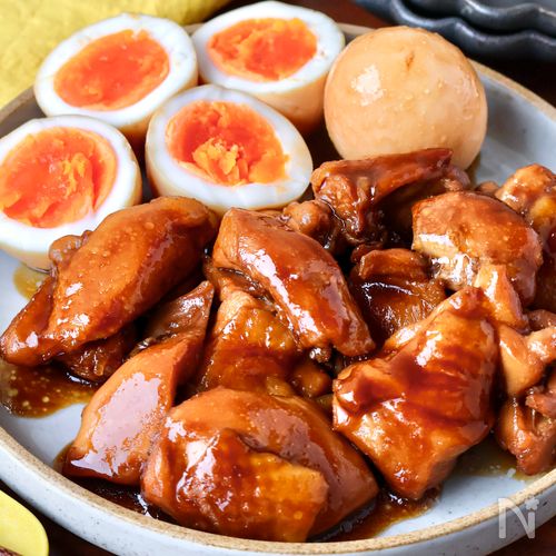 ほったらかしで激うま！【鶏もも肉のこく旨照り煮】