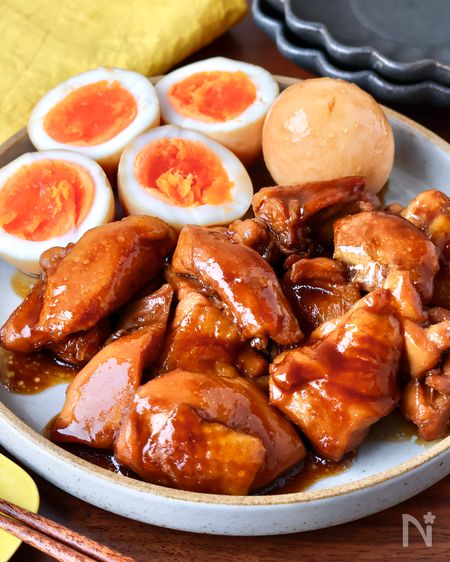 ほったらかしで激うま！【鶏もも肉のこく旨照り煮】