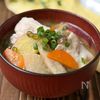 【具だくさん！秋野菜のほったらかし豚汁】の工程3