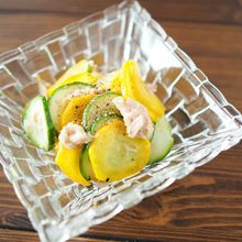 簡単さっぱり!ズッキーニのレモンマリネ