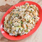 肉魚なしでもおいしい！まいたけチャーハン