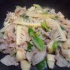 ヒロの作ってみた!投稿(【豚肉とたけのこのねぎ塩炒め】白だしが決め手！)