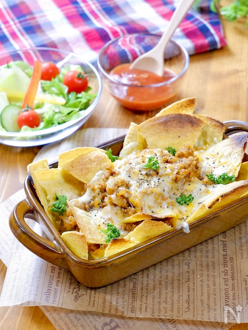 チーズ入りタコスミートボールのレシピ