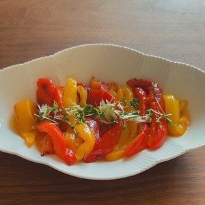よしりんの作ってみた!投稿(焼パプリカのマリネ)