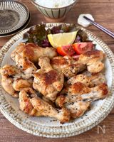 【手羽元やみつき旨だし焼き】手が止まらない美味しさ!
