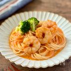 えびトマトクリーム【冷製パスタ】