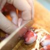 旬食材を美味しく！『タコとアボカドのジェノベマリネ』の工程1
