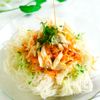 人参蒸し鶏の冷やし中華風そうめんの工程6