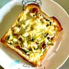 くわちぃの作ってみた!投稿(食パンで簡単♬ほうれん草とウインナーのキッシュ♬)