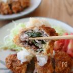 【梅大葉入り♪おろしミルフィーユ豚カツ】バッター液で時短！