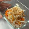 レンチンで！【大根皮のおつまみ和え)の工程3