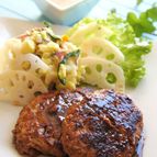 高野豆腐入り和風煮込み照り焼きバーガー
