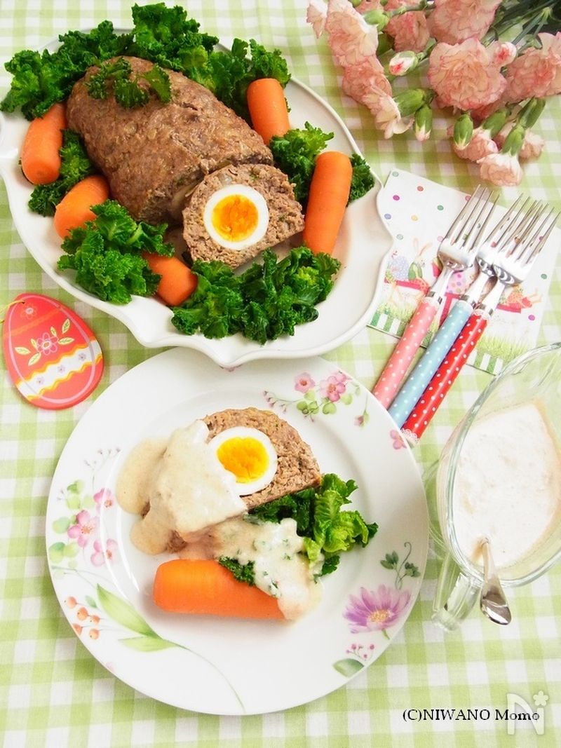 ハニーマスタードとハーブのイースターハムのレシピ