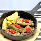 スキットでちょこっと「ピーマン肉詰め」