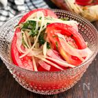 【夏野菜たっぷり】トマトと新生姜の甘酢漬け