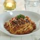 味噌の風味がコクうま！ボロネーゼパスタ