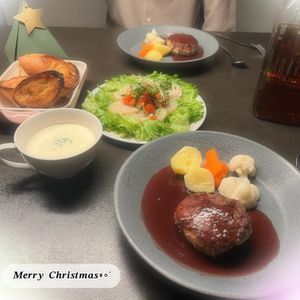 Konoha🌿の作ってみた!投稿(ほぼこねないのが正解だった！プロ直伝！肉感MAXハンバーグ)
