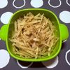 m★egの作ってみた!投稿(レンジで。だいこんの皮のナムル)