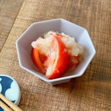 箸休めに最適!トマトの甘酢おろし和え
