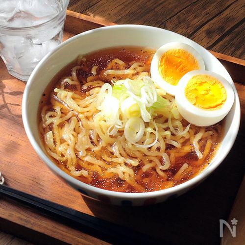 混ぜるだけ☆簡単醤油ラーメンスープ。