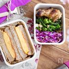 【マネしたい!定食弁当シリーズvol.11】お花見に!ふわふわ卵が決め手の卵サンド弁当