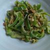 たたっちの作ってみた!投稿(タネもワタも！『丸ごとピーマンのおかかマヨ醤油和え』)