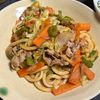 ゆっこの作ってみた!投稿(しょうが焼きうどん)