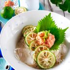 【酸味爽やか辛味まろやか】たっぷり明太子とゆずの冷かけ素麺