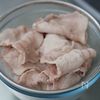 固くならないコツはこれ!簡単さっぱり冷しゃぶサラダの工程3