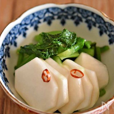 かぶの簡単浅漬け【作り置き】