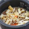 うま塩鶏だし【まいたけの炊き込みご飯】の工程5