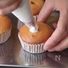卵1個で作る！きな粉と黒豆の米粉カップシフォンの工程7