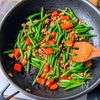 【いんげんとひき肉の彩り炒め】シャキ旨!!の工程7