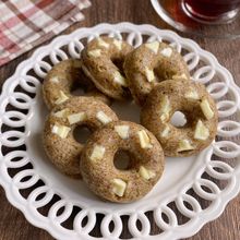 レンジで5分♡豆腐でふわもち「揚げない紅茶ドーナツ」