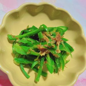 あーちゃん·͜· ♡の作ってみた!投稿(子どもに人気の味付け♪【ピーマンおかかバター】)