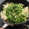 【常備菜に】きのことニラの炒めナムルの工程2