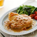 癖になります！＊ジューシーチキンの納豆クリームソース＊