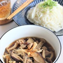 きのこたっぷりつけ汁素麺
