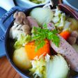 野菜たっぷりおかずスープ【腸活に具だくさん酢キャベツポトフ】