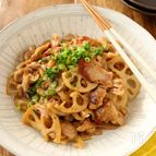 常備菜＊豚肉と蓮根の味噌炒め