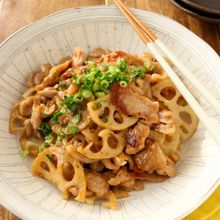 常備菜＊豚肉と蓮根の味噌炒め