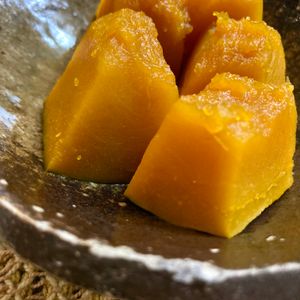 ゆかりの作ってみた!投稿(レンジで5分！【絶品味染み♩かぼちゃ煮】しっとり甘い！)