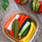 塩もみして漬け込むだけ♩4種の野菜のピクルススティック