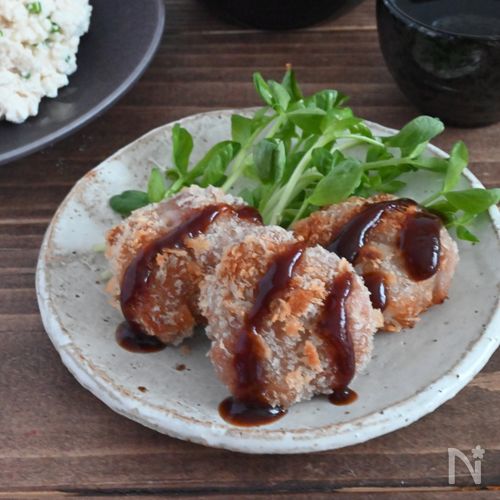 豚こま切れ肉で作る 揚げずに作れる ひと口とんかつ レシピサイトnadia 豚こま切れ肉で作る 揚げずに作れる ひと口とんかつ レシピサイトnadia