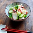 タコと胡瓜のねぎ塩和え