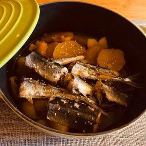 puricoの作ってみた!投稿(コンチチョリム(秋刀魚の韓国風煮))