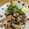 tacoの作ってみた!投稿(鶏むね肉とホクホクさつま芋のポン酢炒め【調味料ひとつだけ】)