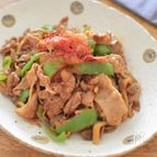 おかわりが止まらない！豚こま肉とピーマンの甘辛みそ炒め
