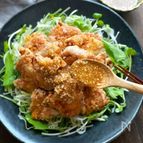胡麻だくダレで食べる！白だし唐揚げ